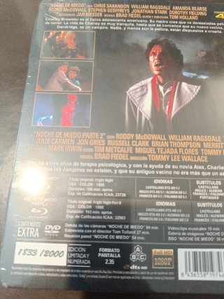 Noche de Miedo 1 y 2 Steelbook Nuevo Precintado