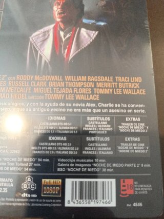 Noche de Miedo 1 y 2 Steelbook Nuevo Precintado