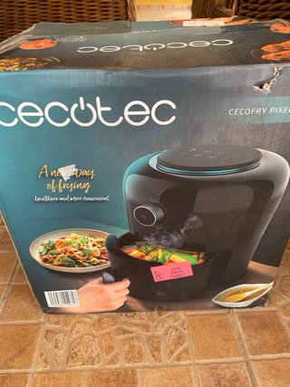 Cecotec Freidora de Aire Negra