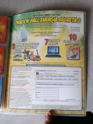 Album Dragon Ball Z Energia Segreta 2 completo
