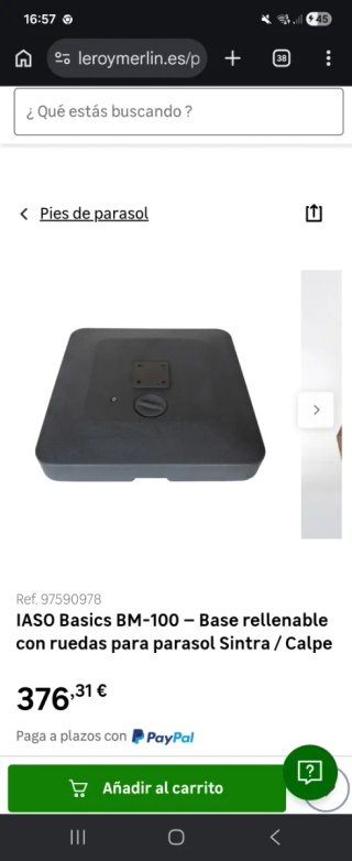 Base para sombrilla IASO BM-100