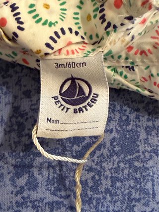 Completo 3 mesi bambina Petit Bateau