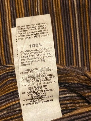 Pantalón campana micropana Y2K