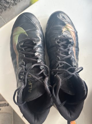 Botas Futbol Americano Nike Alpha Negras/Verdes