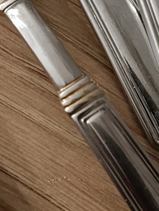 Set posate acciaio cucchiai e forchette vintage