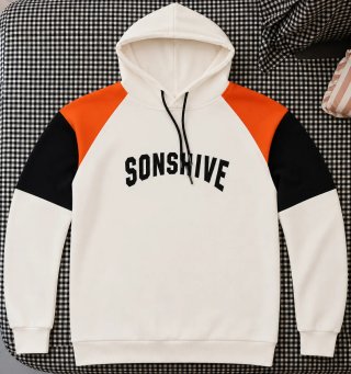 Sudadera con capucha y logo