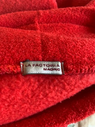 Jersey mujer invierno rojo