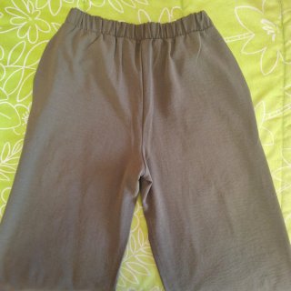 Pantalón fluido verde CORTEFIEL