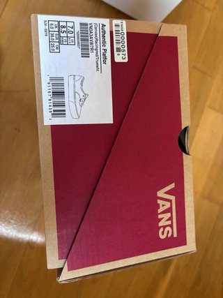 Zapatillas Vans Rojas Talla 39