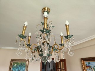 Lámpara de salón estilo clásico