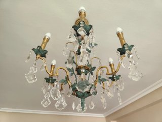Lámpara de salón estilo clásico