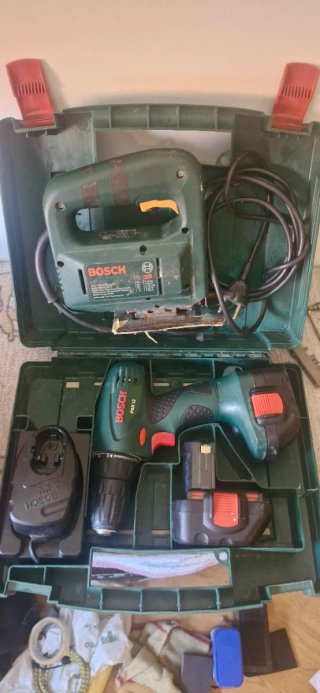 Taladro Bosch 12v y Caladora Bosch
