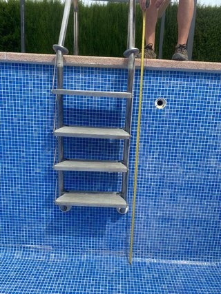 Escalera Piscina Inox Enterrada
