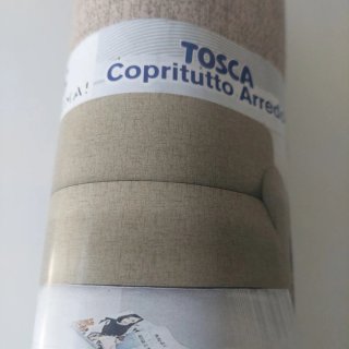Telo Arredo Copridivano Beige 170x260