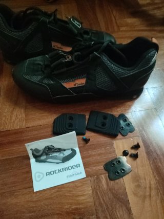 Zapatillas spinning Btwin Talla 39