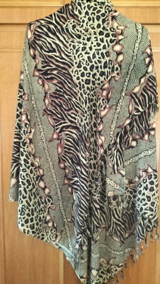 Pañuelo/Pareo Tailandia Animal Print