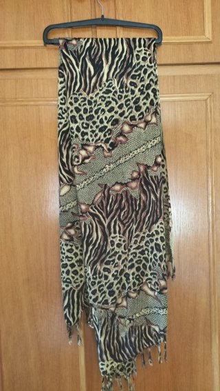Pañuelo/Pareo Tailandia Animal Print