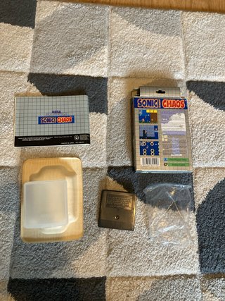 Sonic Chaos Sega Game Gear