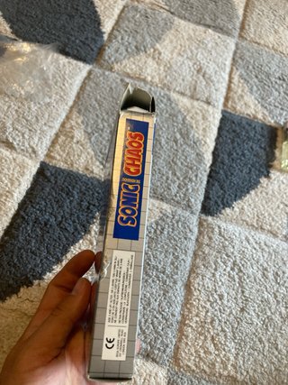 Sonic Chaos Sega Game Gear