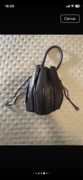 Bolso Lupo Piel Negro