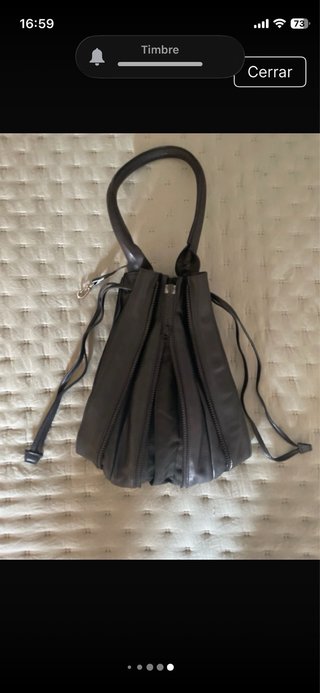 Bolso Lupo Piel Negro