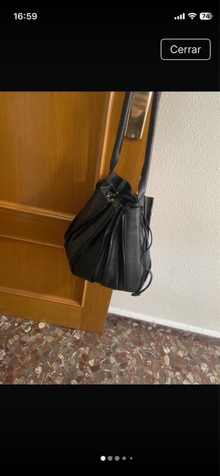 Bolso Lupo Piel Negro
