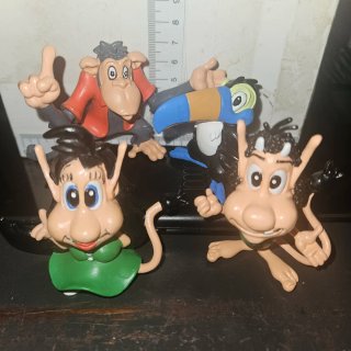 Figuras de Hugo y amigos