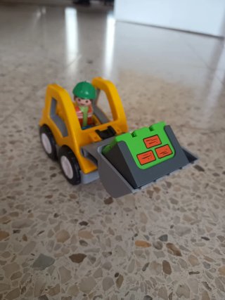 Cochecito Playmobil con figura