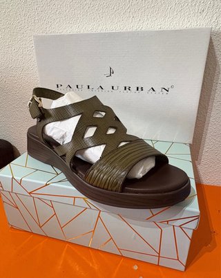 Sandalias Paula Urban Verde Kaki ñ