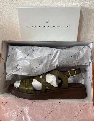 Sandalias Paula Urban Verde Kaki ñ