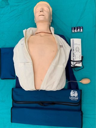 Maniquí RCP Laerdal Resusci Anne