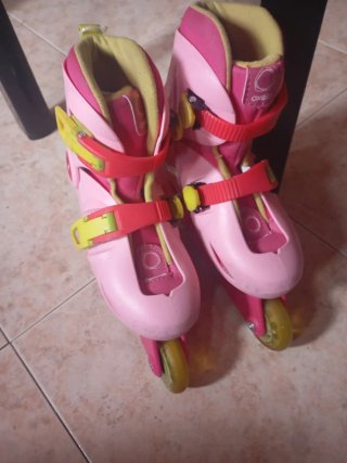 Patines en línea Oxelo T28 a 30 Rosa