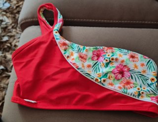 Bikini Mistral Talla S Estampado Floral Rojo