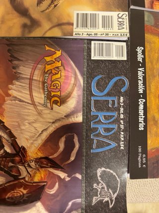 Lote revistas Magic the Gatering SERRA