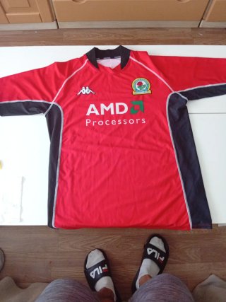 Camiseta de fútbol Kappa Blackburn Rover talla