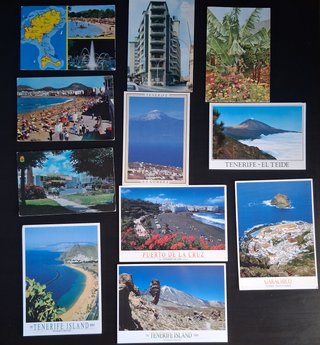Lote 55 Tarjetas Postales Años 70+