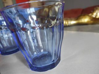 2 Vasos Duralex Azules
