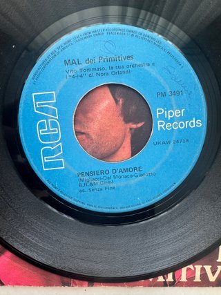 Vinilo Mal Dei Primitives - Pensiero D'Amore