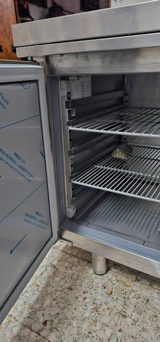 Mesa Fría Acero Inox 6 Puertas