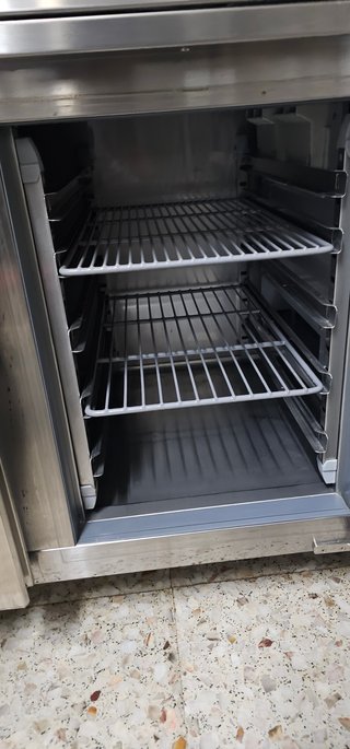 Mesa Fría Acero Inox 6 Puertas