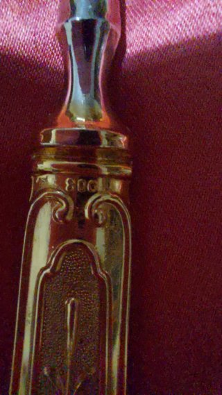 Pala torta Argento 800 dorata