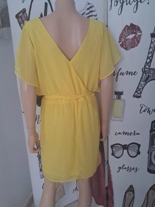 Vestido amarillo MORGAN verano