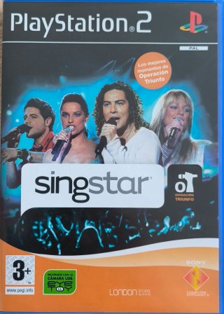 Singstar Operación Triunfo PS2