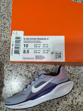 Nike Air Zoom Pegasus 41 Morado/Blanco