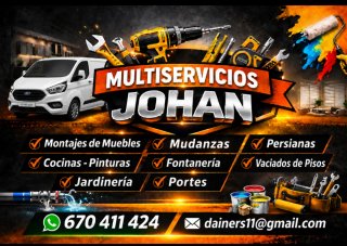 Montajes muebles pinturas mudanza montador cocinas