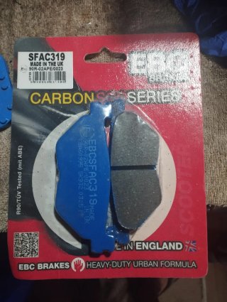 Pastillas Freno EBC SFAC319 Carbono Yamaha Tmax