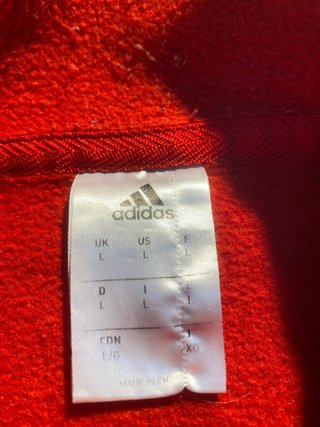 Sudadera Adidas Seack Media Vintage Y2K Roja