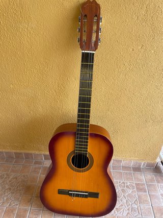 Guitarra Clásica Madera Natural