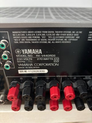 Yamaha RX-V440RDS 5.1 + altavoces