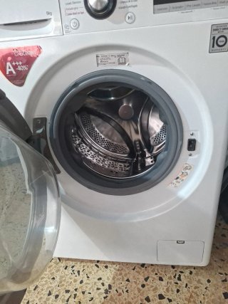 Lavadora LG 9kg Steam A+++ -40%